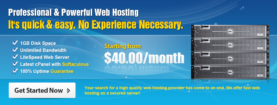 All of our web hosting plans come fully managed so you can focus on your website